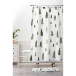 Gabriela Fuente Winter Forest Memory Foam Bath Mat Green - Deny Designs -Deny Designs Shop GUEST c0714337 d966 44aa aeb9 2799388538e9 1
