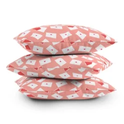 Joy Laforme Love Mail Square Throw Pillow Pink/Cream - Deny Designs 7 Joy Laforme Love Mail Square Throw Pillow Pink/Cream - Deny Designs -Deny Designs Shop GUEST c0a68136 a5d7 4e5f 8d87 1750858f4560