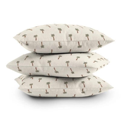 20"x20" Deny Designs Little Arrow Design Co Palm Tree Outdoor Throw Pillow Cream: Abstract Pattern, Polyester Fill, Spot Clean 5 20"x20" Deny Designs Little Arrow Design Co Palm Tree Outdoor Throw Pillow Cream: Abstract Pattern, Polyester Fill, Spot Clean - Image 3