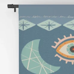 Carey Copeland Written In The Stars Milagros 84" X 50" Single Panel Blackout Window Curtain - Deny Designs -Deny Designs Shop GUEST c1d0747c 76f4 4463 a483 84fca88f0b82