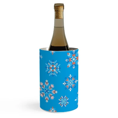 Pimlada Phuapradit Snowflakes Blue Wine Chiller 4 Pimlada Phuapradit Snowflakes Blue Wine Chiller - Image 2
