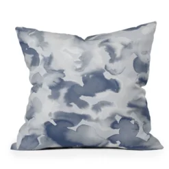 16"x16" Deny Designs Jacqueline Maldonado Clouds Outdoor Throw Pillow Blue -Deny Designs Shop GUEST c254a579 ee24 44c0 a27b c97f431eb423