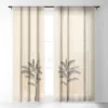 Iveta Abolina Sunrise Tan 64" X 50" Single Panel Sheer Window Curtain - Deny Designs -Deny Designs Shop GUEST c393d0d6 f1a1 4fa1 999d 411fd3f1417d