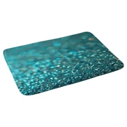 Lisa Argyropoulos Aquios Cushion Bath Mat Blue - Deny Designs