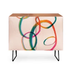 ThirtyOne Illustrations Love And Aberration Black Legged Credenza - Deny Designs -Deny Designs Shop GUEST c543e57c 728a 4a0a 8e7e 2eae61af2b7c