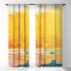 Lunetricotee Sunny Landscape Single Panel Sheer Window Curtain - Deny Designs -Deny Designs Shop GUEST c692c4d8 4726 4c2c 809b 0b7793e925fc