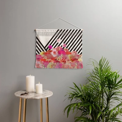 22"x16" Bianca Green Floraline Wall Hanging Landscape Tapestries Red - Deny Designs 3 22"x16" Bianca Green Floraline Wall Hanging Landscape Tapestries Red - Deny Designs