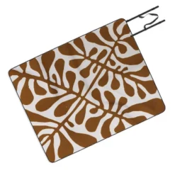 Alisa Galitsyna Linocut Plant 2 Picnic Blanket - Deny Designs -Deny Designs Shop GUEST c6ad5a80 c40d 4e01 b7a3 cf8726c22206