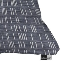 Holli Zollinger Geometric Square Throw Pillow Blue - Deny Designs