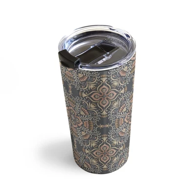 Pimlada Phuapradit Kaasni Gray Travel Mug 20 Oz Stainless Steel Travel Mug - Deny Designs 5 Pimlada Phuapradit Kaasni Gray Travel Mug 20 Oz Stainless Steel Travel Mug - Deny Designs - Image 3