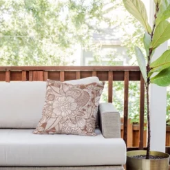 18"x18" Deny Designs Valentina Ramos Rachel Mocha Square Outdoor Throw Pillow White 7 18"x18" Deny Designs Valentina Ramos Rachel Mocha Square Outdoor Throw Pillow White -Deny Designs Shop GUEST cad12fbf 4336 4a0b b617 59d7a2e771db