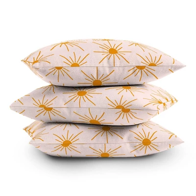 Maritza Lisa Sun Pattern Outdoor Throw Pillow Pink/Orange - Deny Designs 4 Maritza Lisa Sun Pattern Outdoor Throw Pillow Pink/Orange - Deny Designs - Image 2