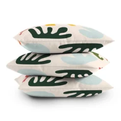 16"x16" Lane And Lucia Collection Of Happy Things Square Throw Pillow Cream - Deny Designs -Deny Designs Shop GUEST cdc2ee7e e4b6 4943 8d9d 25ee67966158