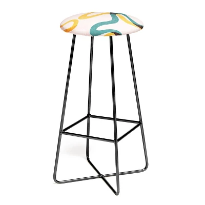 ThirtyOne Illustrations Streamers Barstool - Deny Designs 4 ThirtyOne Illustrations Streamers Barstool - Deny Designs - Image 2