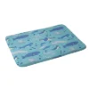 Deny Designs Kids' Carriecantwell Sweet Sea Life Memory Foam Machine Washable Bath Mat