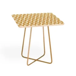 Charly Clements Vintage Checkered Sunshine Side Square Table - Deny Designs 11 Charly Clements Vintage Checkered Sunshine Side Square Table - Deny Designs -Deny Designs Shop GUEST d0d15a7a 1a97 4573 a4ed a15319f5f6cb