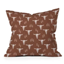 16"x16" Deny Designs Little Arrow Design Co. Cow Skulls Square Outdoor Throw Pillow Rust: UV & Mildew Resistant 9 16"x16" Deny Designs Little Arrow Design Co. Cow Skulls Square Outdoor Throw Pillow Rust: UV & Mildew Resistant -Deny Designs Shop GUEST d0daf6d0 5b0f 4659 bcda 3fb4dba0a80f