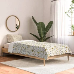 Ninola Design Winter Stars Holiday Cotton Comforter & Sham Set - Deny Designs