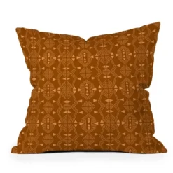 Deny Designs Schatzi Teriana Geometric Outdoor Throw Pillow Orange -Deny Designs Shop GUEST d5057a4a 5278 4cf6 a333 db9f2591d813