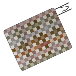Ninola Design Multicolored Checker Natural Picnic Blanket - Deny Designs -Deny Designs Shop GUEST d5ba3c27 2414 4e8d 96db ed6844912a9f