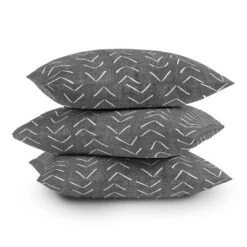 16"x16" Becky Bailey Mud Cloth Big Arrows Square Throw Pillow Gray - Deny Designs -Deny Designs Shop GUEST d5e0f25a f7c2 4bcd 9aba 295297c35b82