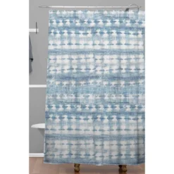 Alison Janssen Rustic Shower Curtain Blue - Deny Designs