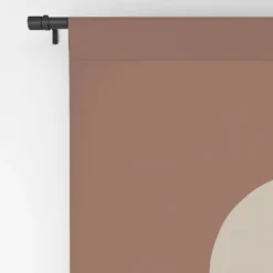 Bohomadic.Studio Boho Geometrics In Terra And Pink 50" X 84" Single Panel Room Darkening Window Curtain - Society 6 -Deny Designs Shop GUEST d6e0dc4e 4c1c 46d1 8ef4 4a5327bdace2