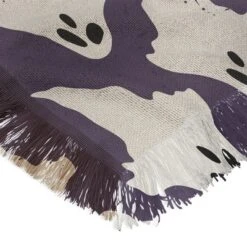 Avenie Halloween Ghosts 56"x46" Woven Throw Blanket - Deny Designs -Deny Designs Shop GUEST d76621bc 11bc 4daf bb82 d46ae8079164