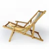 Mirimo Two Palm Leaves Yellow Sling Chair - Yellow - Deny Designs