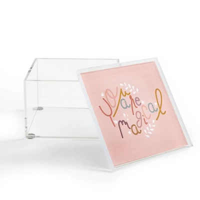 Hello Twiggs You Are So Magical 4" X 4" Acrylic Box - Deny Designs 3 Hello Twiggs You Are So Magical 4" X 4" Acrylic Box - Deny Designs