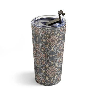 Pimlada Phuapradit Kaasni Gray Travel Mug 20 Oz Stainless Steel Travel Mug - Deny Designs 3 Pimlada Phuapradit Kaasni Gray Travel Mug 20 Oz Stainless Steel Travel Mug - Deny Designs
