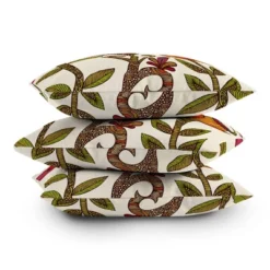 16"x16" Valentina Ramos In The Garden Square Throw Pillow Pink - Deny Designs -Deny Designs Shop GUEST dadbd3e2 be71 4fb7 8cf4 4aabbfb82537