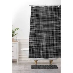 Caroline Okun Obsidian Bath Rugs And Mats Black 24" X 36" - Deny Designs -Deny Designs Shop GUEST dae5e931 5399 4f4b 8d8f d38d0db0723e