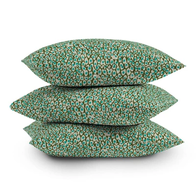 16"x16" Holli Zollinger Baha Square Throw Pillow Green - Deny Designs 5 16"x16" Holli Zollinger Baha Square Throw Pillow Green - Deny Designs - Image 3