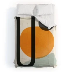 Domonique Brown Oranges Comforter Set - Deny Designs -Deny Designs Shop GUEST dc29dfa7 bfc5 4c98 8fb7 64a8a15b5057