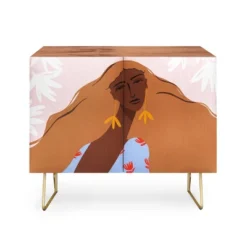 Maritza Lisa Woman Looking Back Credenza - Deny Designs -Deny Designs Shop GUEST de43d291 3e27 48d5 b00e 084751c343a6
