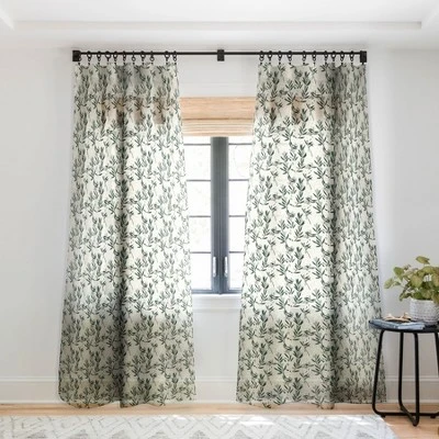 Holli Zollinger Floral Bloom Single Panel Sheer Window Curtain - Deny Designs 8 Holli Zollinger Floral Bloom Single Panel Sheer Window Curtain - Deny Designs - Image 6