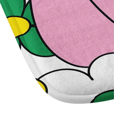 34"x21" Jenean Morrison Vintage Pillowcase Memory Foam Bath Mat Yellow - Deny Designs 4 34"x21" Jenean Morrison Vintage Pillowcase Memory Foam Bath Mat Yellow - Deny Designs - Image 2