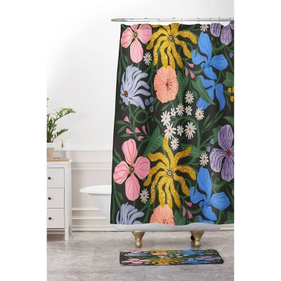 Megan Galante Merrick Floral Memory Foam Bath Mat - Deny Designs 5 Megan Galante Merrick Floral Memory Foam Bath Mat - Deny Designs - Image 3
