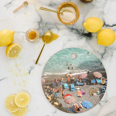 Henrike Schenk - Travel Photography Summer Afternoon In Positano Cutting Board Round - Deny Designs 3 Henrike Schenk - Travel Photography Summer Afternoon In Positano Cutting Board Round - Deny Designs