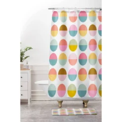 June Journal Colorful And Bright Circle Pattern Shower Curtain - Deny Designs -Deny Designs Shop GUEST e1bba809 9152 44fa 999e 43914c21ca4a
