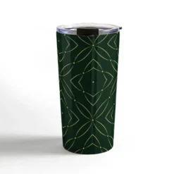 Marta Barragan Camarasa Vintage Emerald Pattern Travel Mug 20 Oz Stainless Steel Travel Mug - Deny Designs -Deny Designs Shop GUEST e26de916 2f9e 439f 8b68 b3380b15ece5
