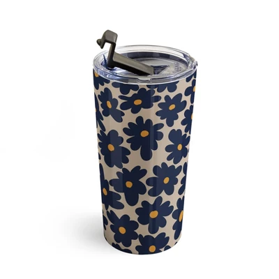 Miho Mini Floral Garden 2 Travel Mug 20 Oz Stainless Steel Travel Mug - Deny Designs 4 Miho Mini Floral Garden 2 Travel Mug 20 Oz Stainless Steel Travel Mug - Deny Designs - Image 2