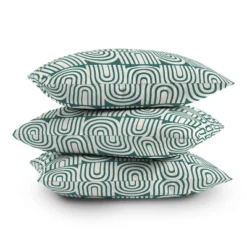 Deny Designs Heather Dutton Refraction Rainbow Square Outdoor Throw Pillow Teal/Cream -Deny Designs Shop GUEST e2bb3ff0 2120 41c8 930d 47050a19a15e