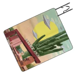 MsGonzalez Desert Inn UFO Picnic Blanket - Deny Designs -Deny Designs Shop GUEST e2c0c8d4 ab5e 49c4 92e1 dc75beda87b1