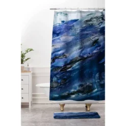 Iris Lehnhardt Floating Memory Foam Bath Mat Blue - Deny Designs -Deny Designs Shop GUEST e2e22d98 34e0 48d2 98c4 18ece7767543