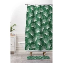 Deny Designs Mele Art And Design Ginkgo Leaves Pattern Shower Curtain -Deny Designs Shop GUEST e358ff51 2172 4169 b1f4 8b51ec65ef33