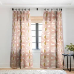 Heather Dutton Oculus Pink Single Panel Sheer Window Curtain - Deny Designs -Deny Designs Shop GUEST e4f94eac c810 4ce9 9a54 c019477434c6