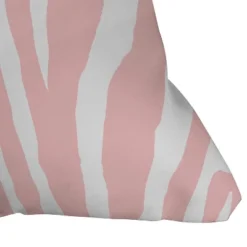 16"x16" Natalie Baca Zebra Striped Throw Pillow Rose Pink - Deny Designs 7 16"x16" Natalie Baca Zebra Striped Throw Pillow Rose Pink - Deny Designs -Deny Designs Shop GUEST e51c6e05 5737 4fa6 afbf ce5e4dc3791f
