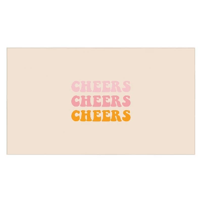 Socoart Cheers Cheers Cheers Tablecloth - Deny Designs 5 Socoart Cheers Cheers Cheers Tablecloth - Deny Designs - Image 3